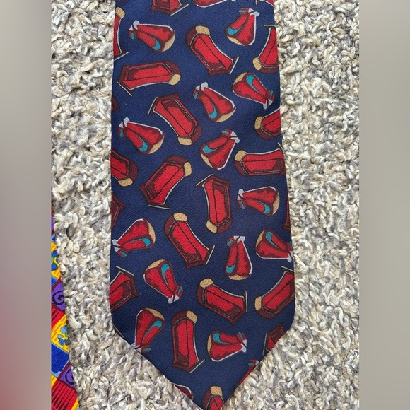 J. Garcia men’s vintage silk ties bundle of three - Picture 5 of 9